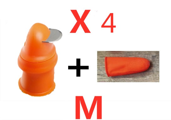 Silicone Finger Protector For Fruits Thumb Blade