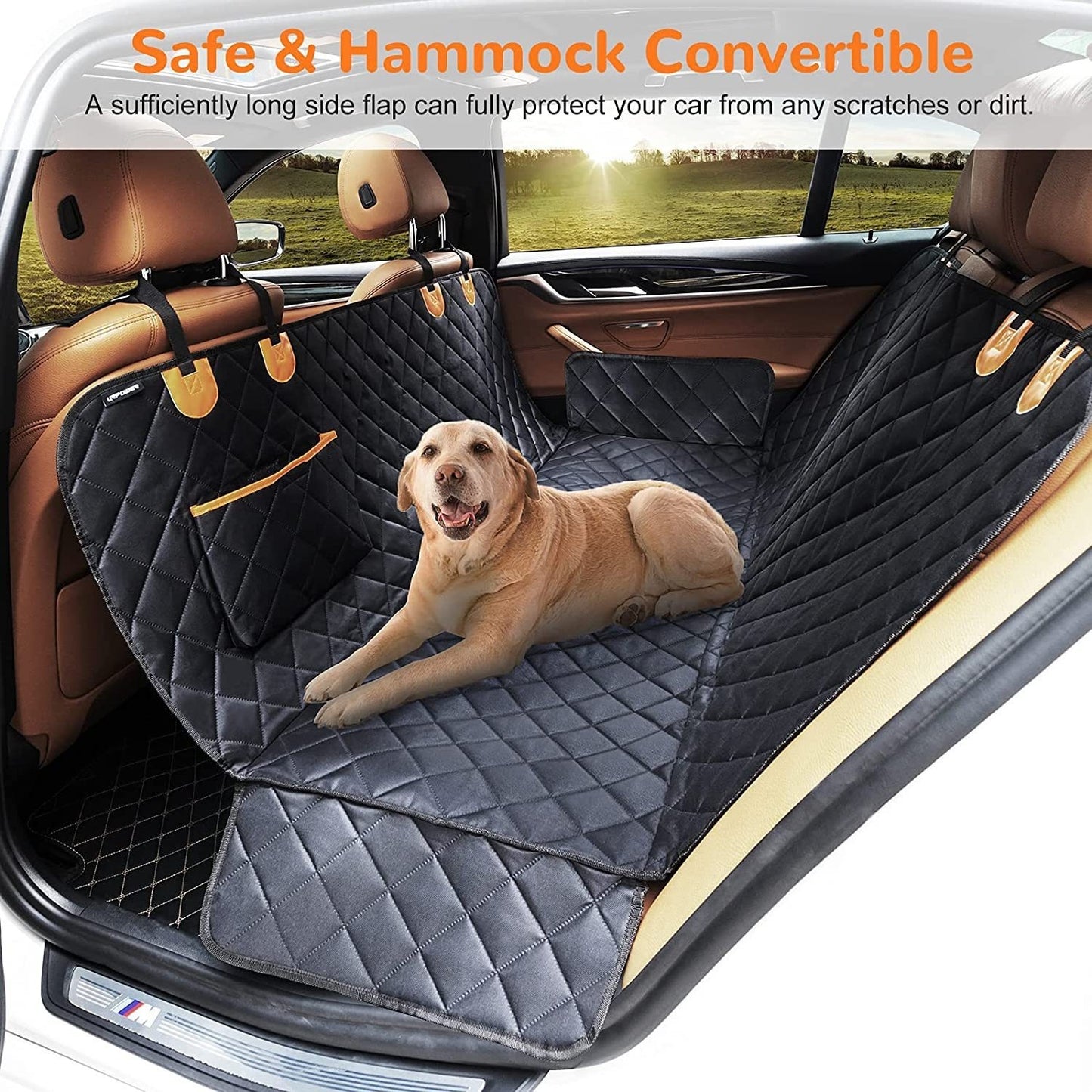 Pet Car Travel Rear Seat Cushion Dog Travel Toilet - Alvioni