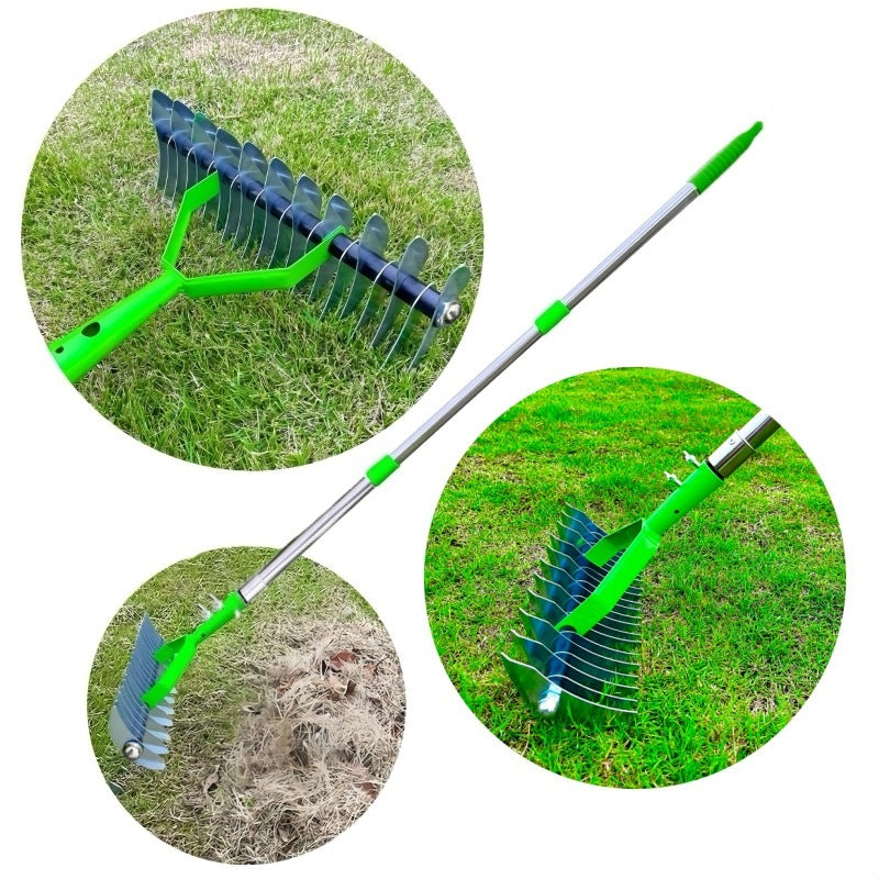 Lawn Hay Rake Garden Deciduous Soil Ripper