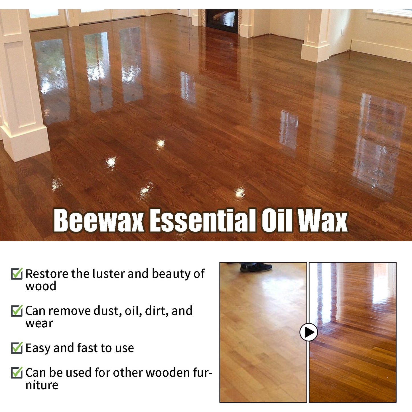 Furniture Beeswax Spray Anti-chapping Scratch Renovation - Alvioni
