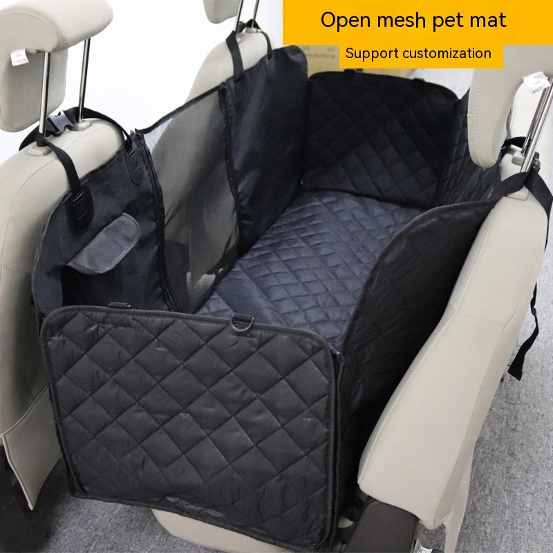 Pet Car Travel Rear Seat Cushion Dog Travel Toilet - Alvioni