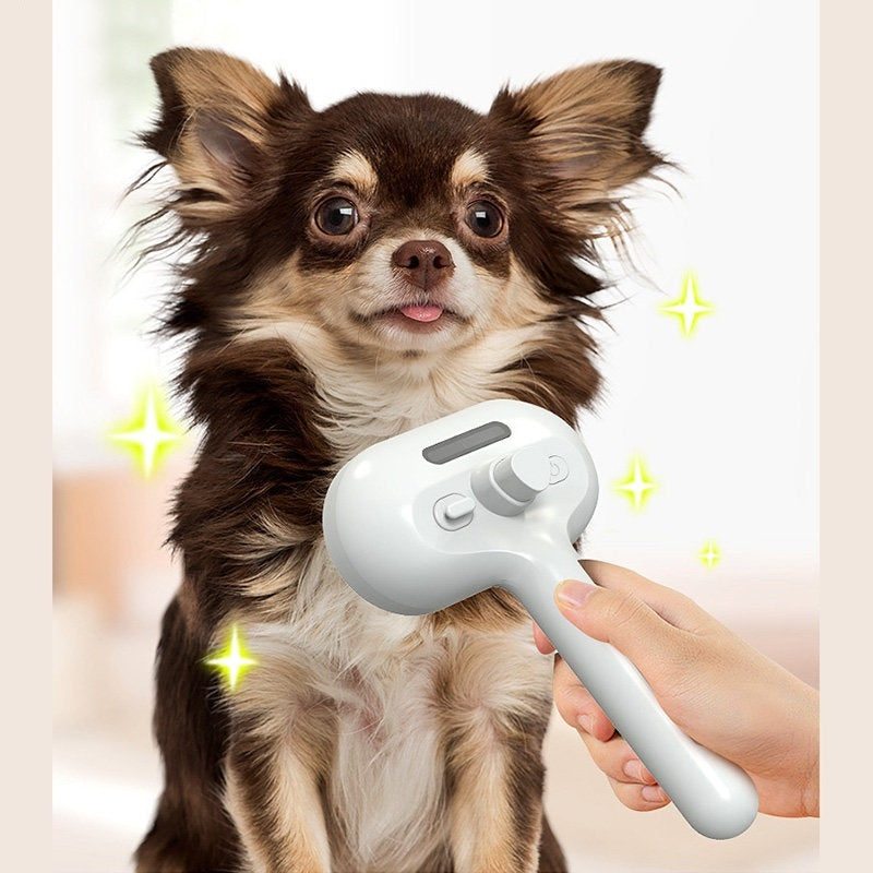 Pet Comb Brush Built-in Mist Humidifier Pet Products - Alvioni