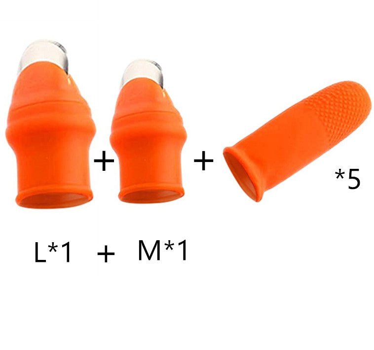 Silicone Finger Protector For Fruits Thumb Blade