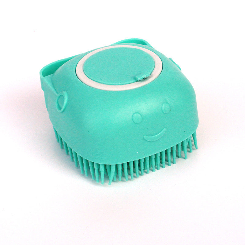 Silicone Dogs & Cat Bathroom Bath Massage Cleaning Brush - Alvioni