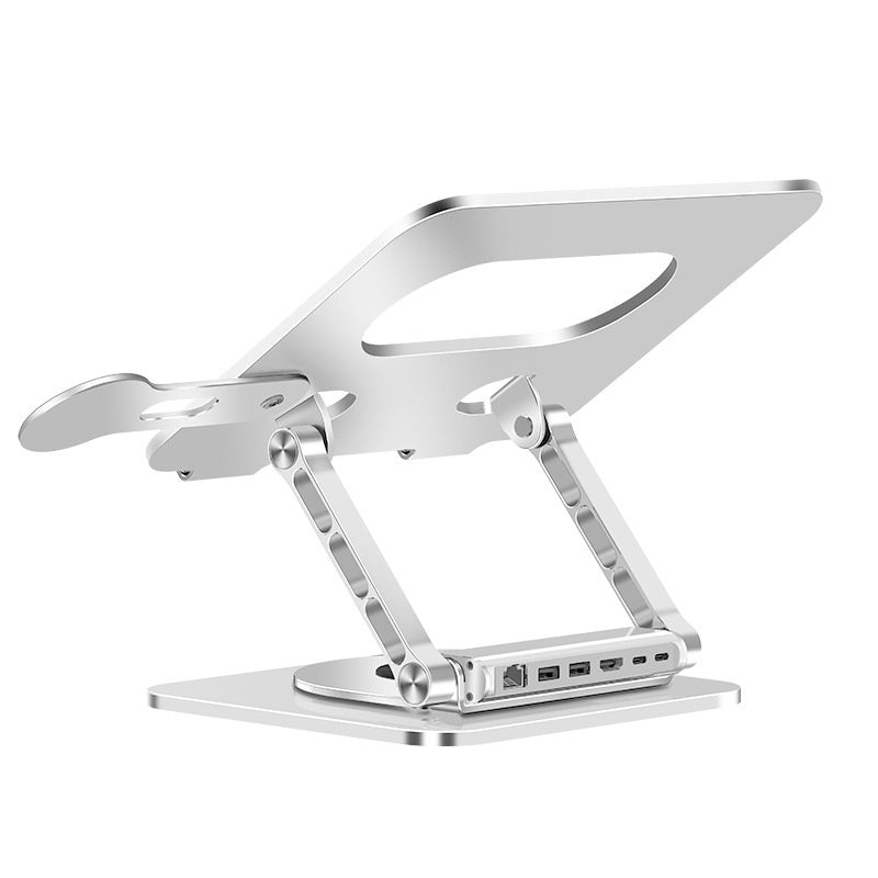 360-degree Rotating Aluminum Alloy Laptop Stand - Alvioni
