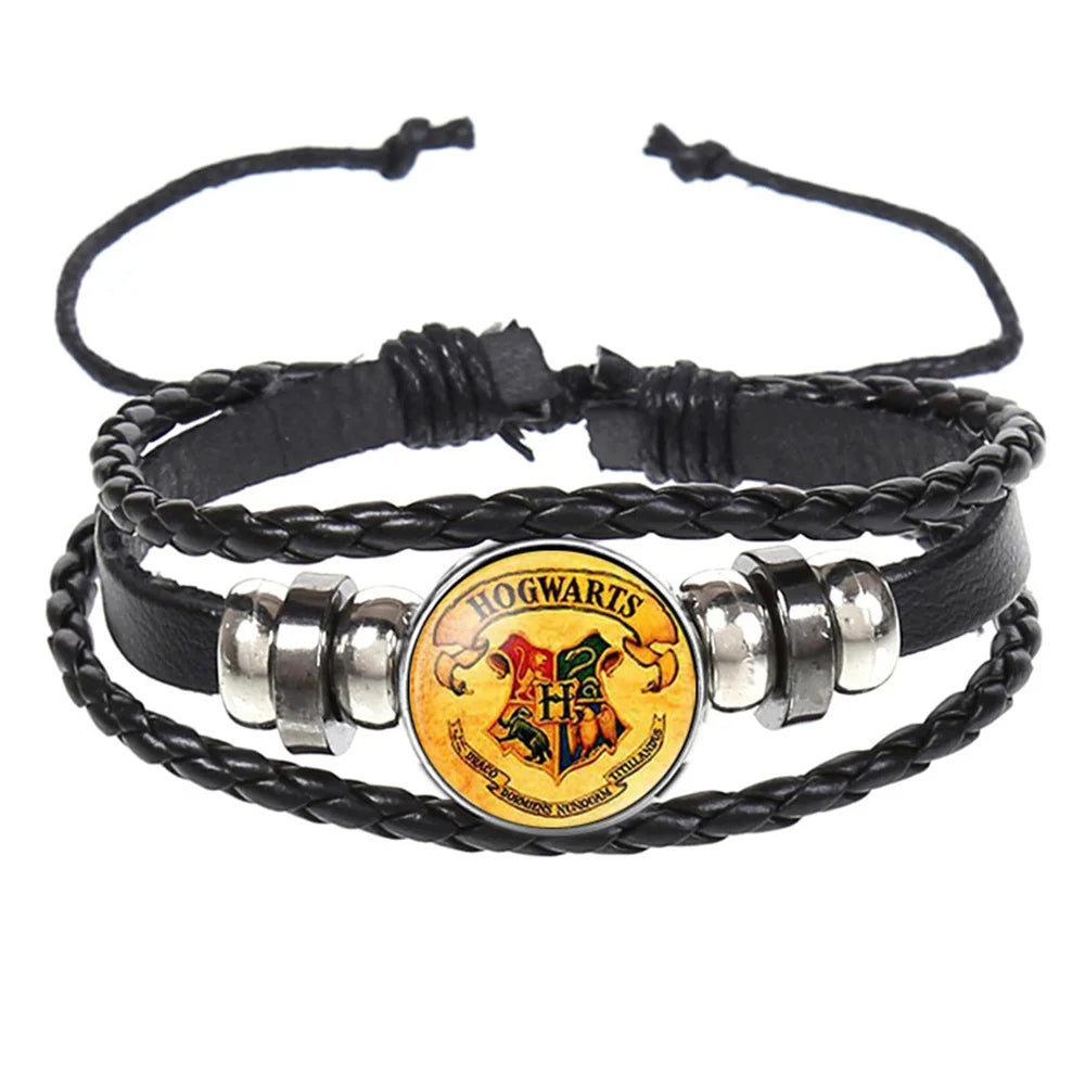 Harry Potter Beaded Leather Bracelets