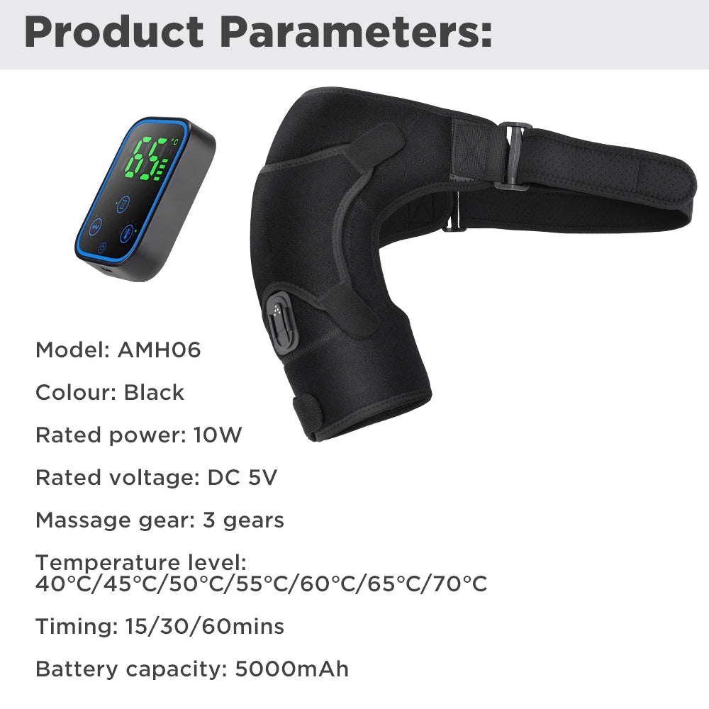 Portable Electric Vibration Knee Massager