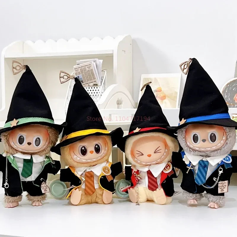 Labubu Pandent Doll Clothes Magic School Set Doll