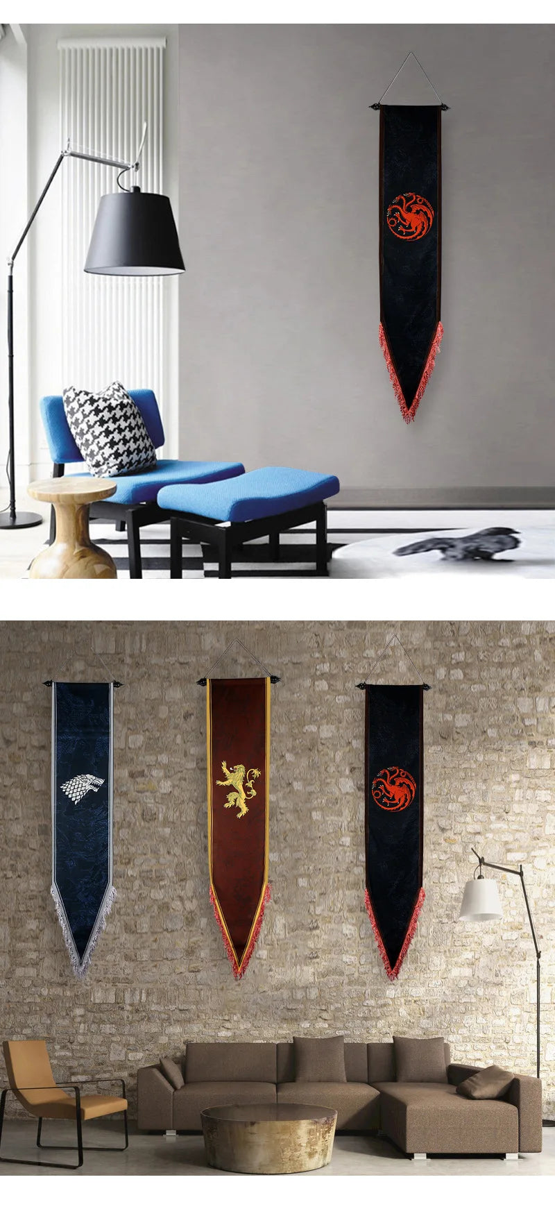 Home Decor Flags Game Thrones & Banner A Song of Ice