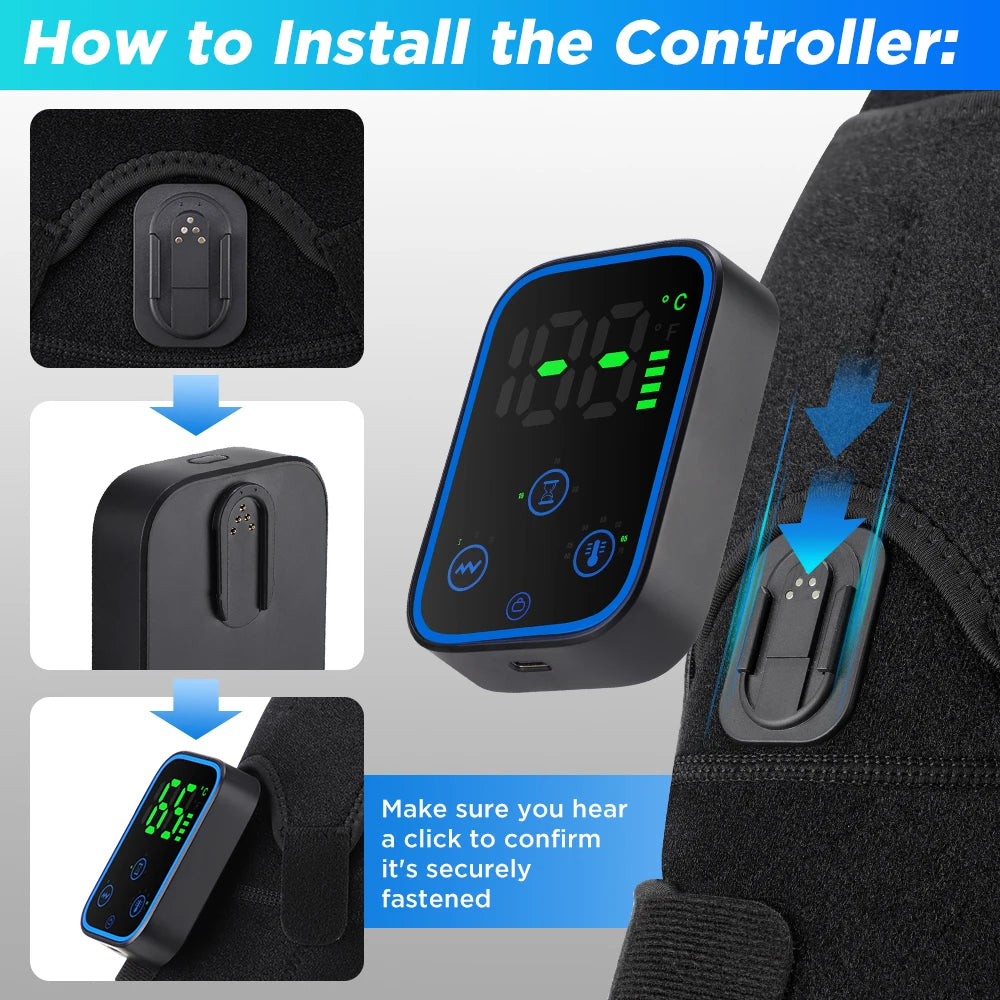 Portable Electric Vibration Knee Massager