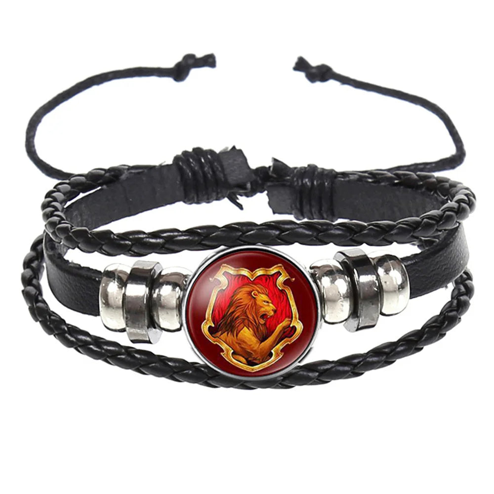 Harry Potter Beaded Leather Bracelets