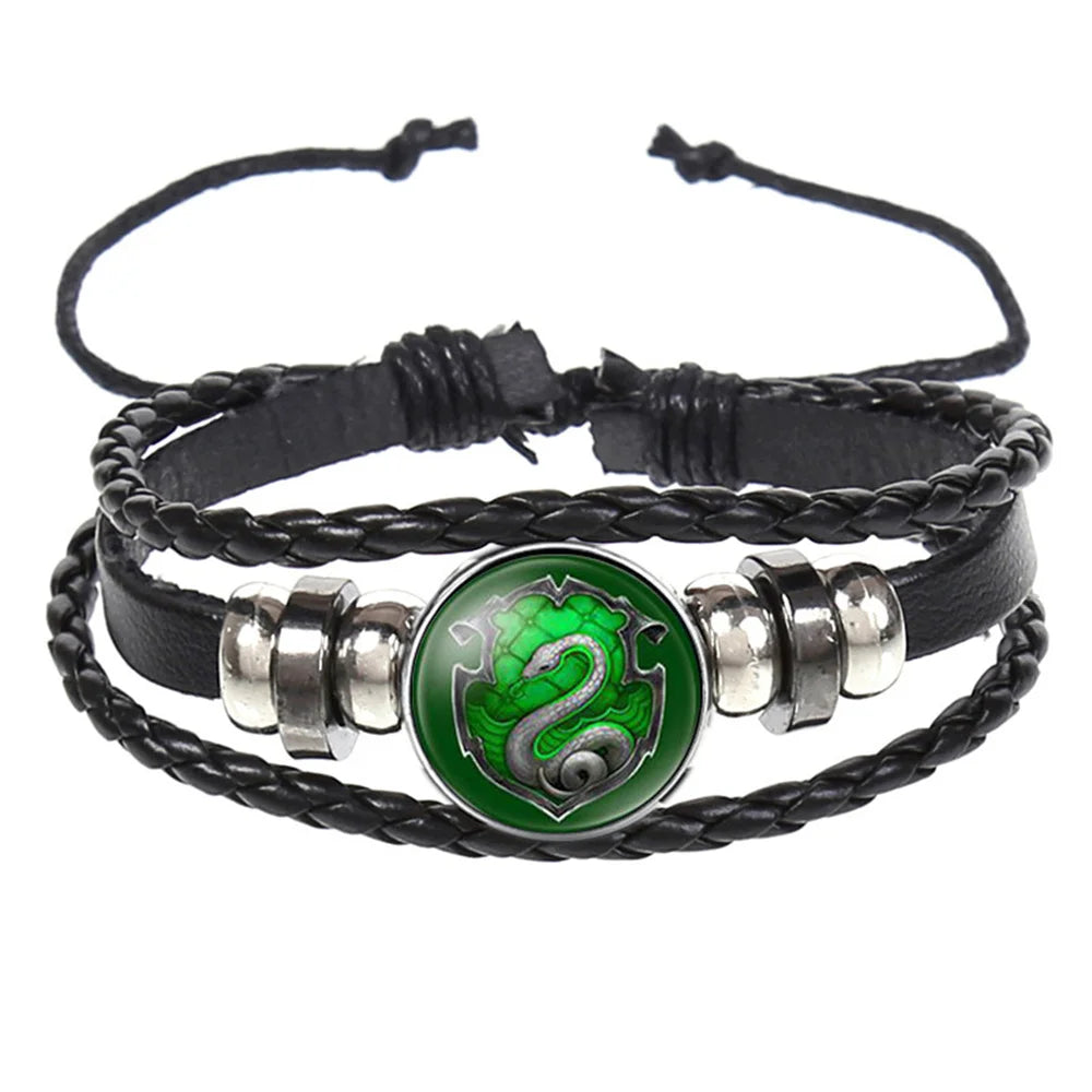 Harry Potter Beaded Leather Bracelets