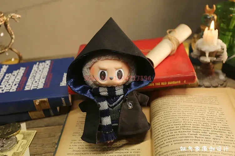 Labubu Pandent Doll Clothes Magic School Set Doll