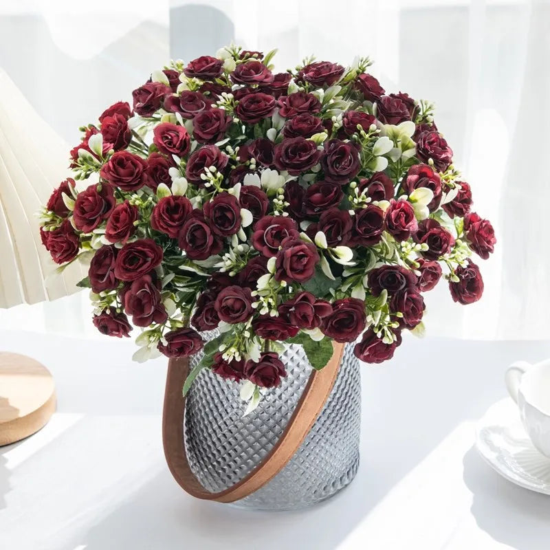 Silk Rose Anniversary, Birthday, Wedding Artificial Flower