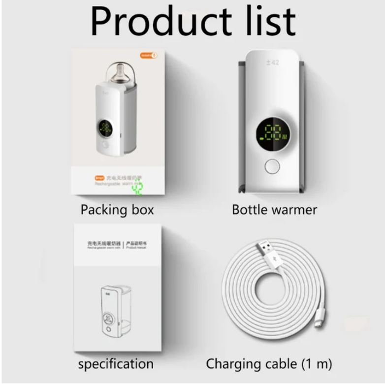 Baby Portable Bottle Warmer-Fast, Easy to carry - Alvioni