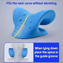 Cervical Spine Neck Massage Pillow Traction Corrector