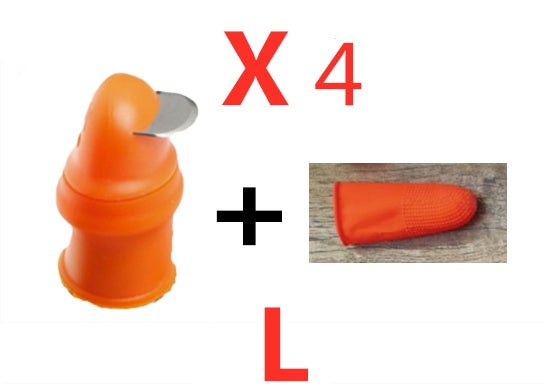 Silicone Finger Protector For Fruits Thumb Blade