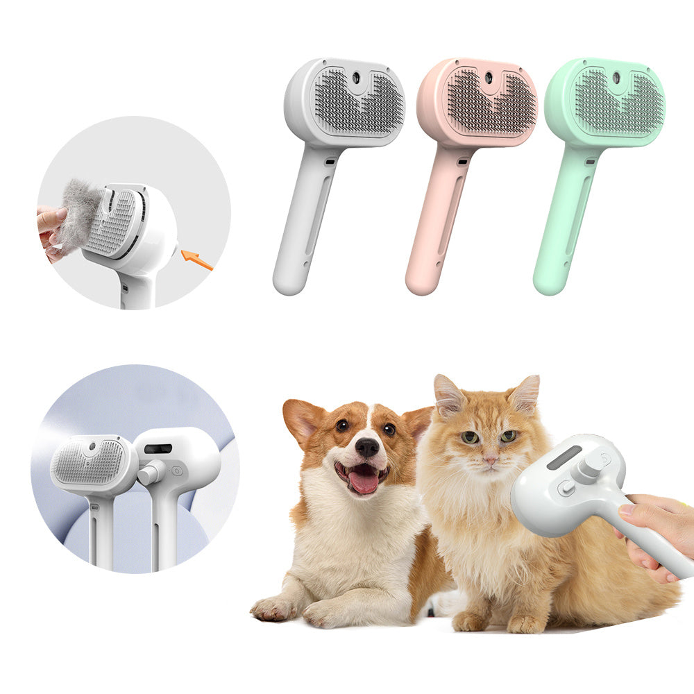 Pet Comb Brush Built-in Mist Humidifier Pet Products - Alvioni
