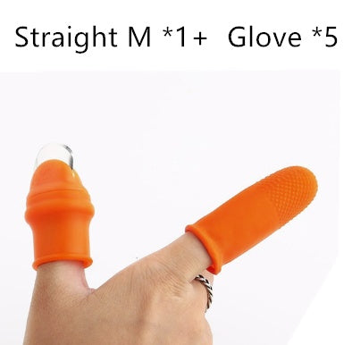 Silicone Finger Protector For Fruits Thumb Blade