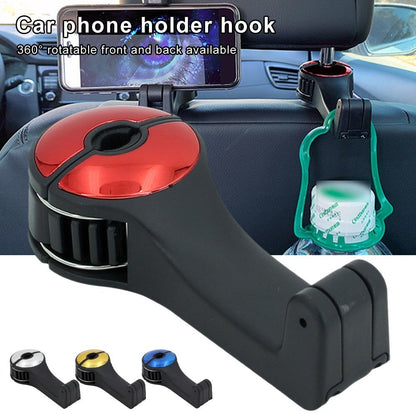 Car Headrest Hanger For A4 B6 Seat Back with  Phone Holder - Alvioni