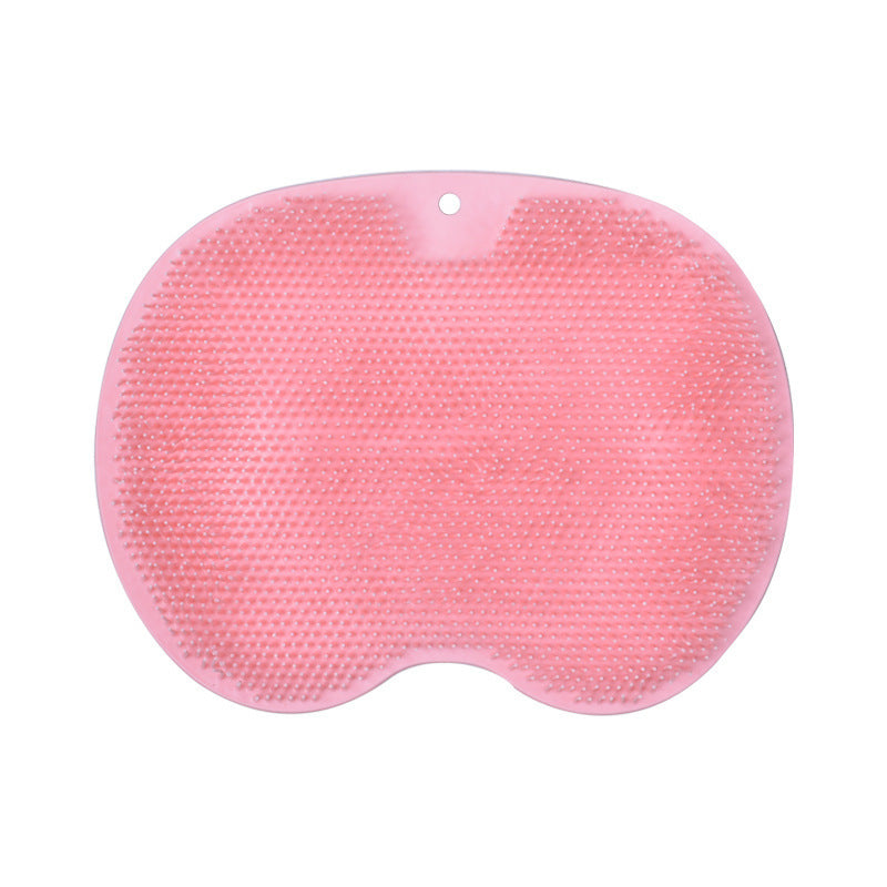 Silicone Bath  Massage Brush Back Rube   Foot Rub Pad Body Cleaning Brush - Alvioni