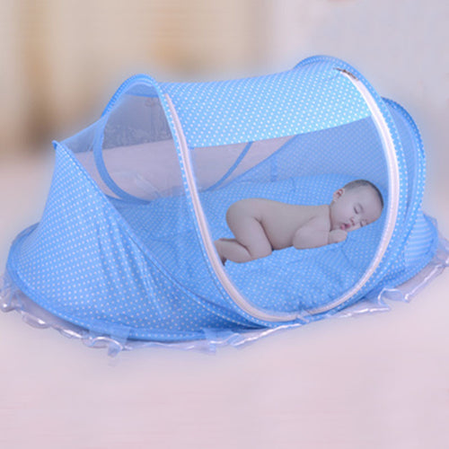 Foldable  Baby Bed Net With Pillow Net 2pieces Set - Alvioni