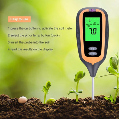 Soil pH (acidity) tester