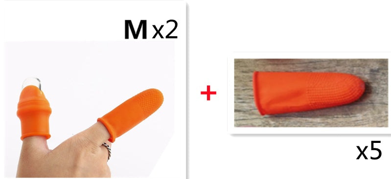 Silicone Finger Protector For Fruits Thumb Blade