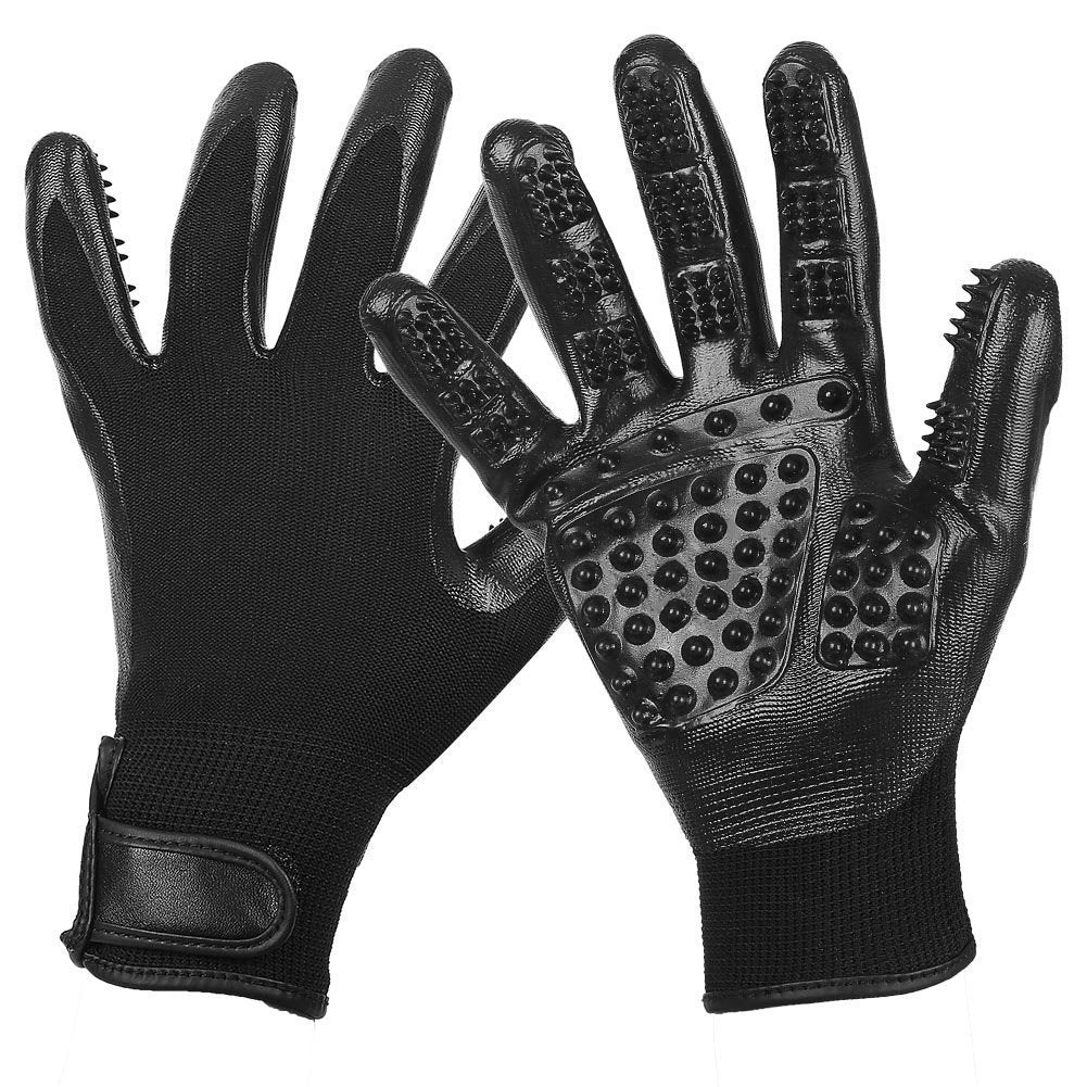 Household Pet Massage Bath Cleaning Gloves