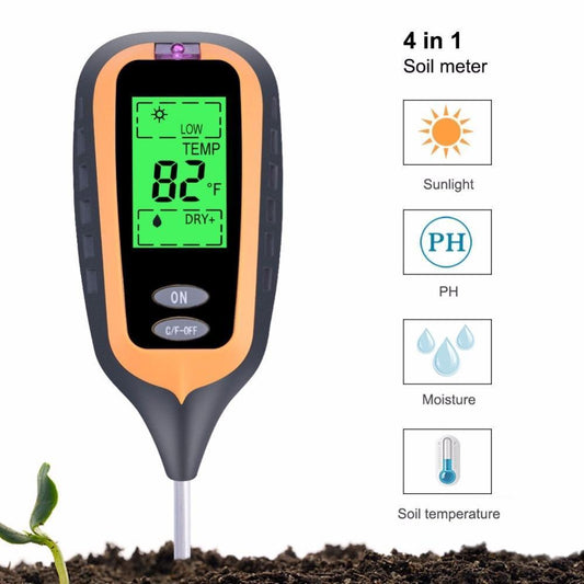 Soil pH (acidity) tester