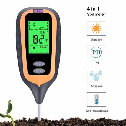 Soil pH (acidity) tester