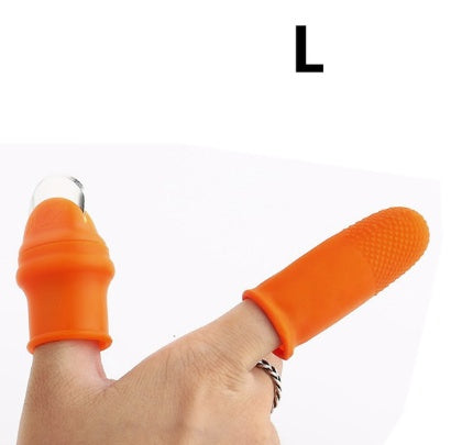 Silicone Finger Protector For Fruits Thumb Blade