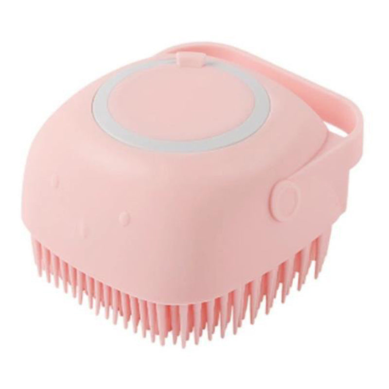Silicone Dogs & Cat Bathroom Bath Massage  Cleaning  Brush - Alvioni