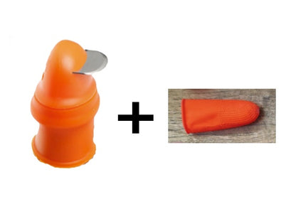 Silicone Finger Protector For Fruits Thumb Blade
