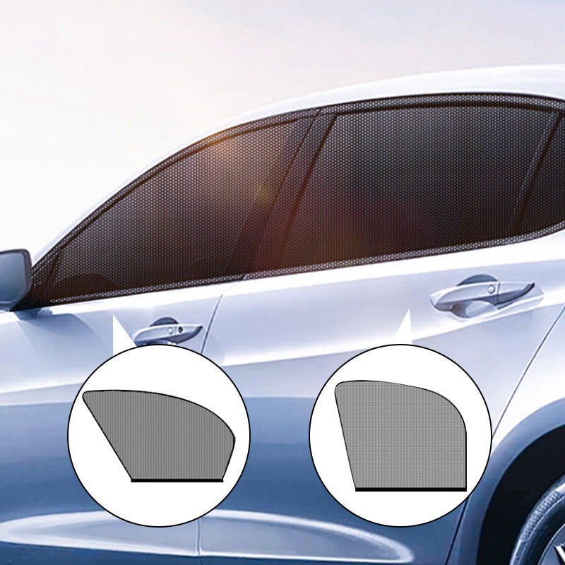 Anti-mosquito Fabric Shield UV Car Side Window Sunshades Protector - Alvioni