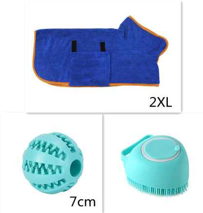 Silicone Dogs & Cat Bathroom Bath Massage  Cleaning  Brush - Alvioni