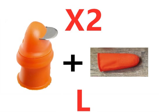 Silicone Finger Protector For Fruits Thumb Blade