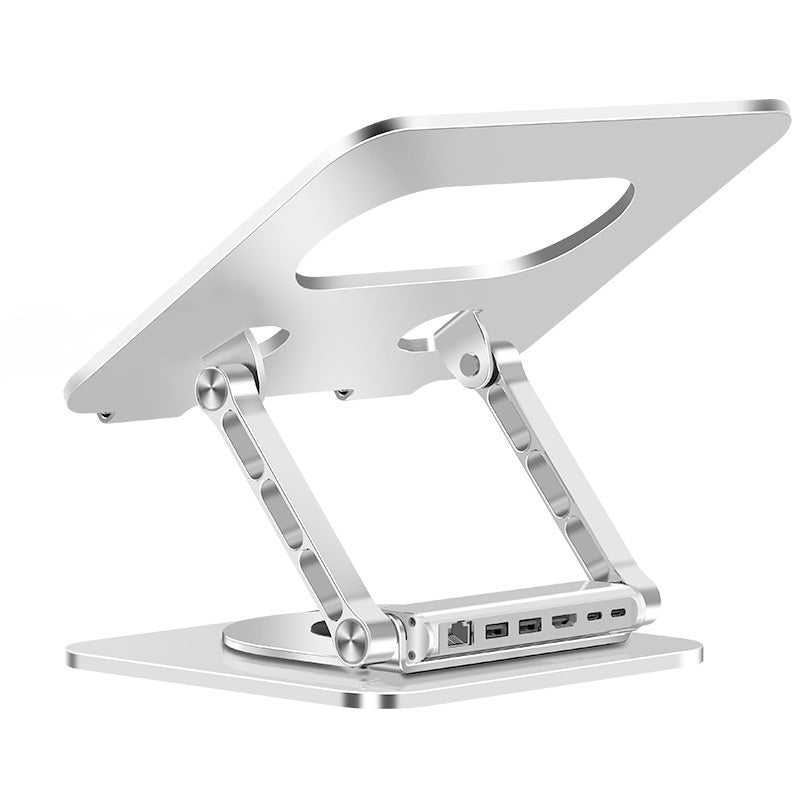 360-degree Rotating Aluminum Alloy Laptop Stand - Alvioni
