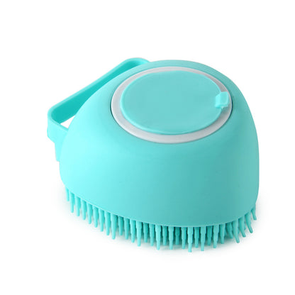 Silicone Dogs & Cat Bathroom Bath Massage  Cleaning  Brush - Alvioni