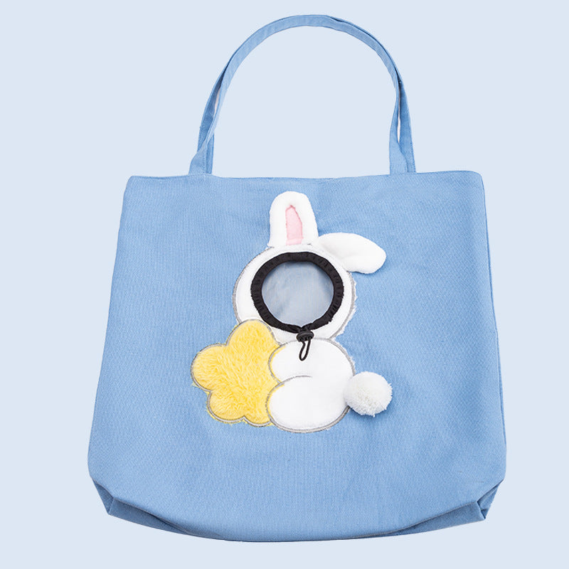 Portable Breathable  Little Bee Design Cat & Dog Carrier Pets Bags - Alvioni