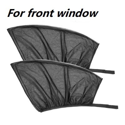 Anti-mosquito Fabric Shield UV Car Side Window Sunshades Protector - Alvioni