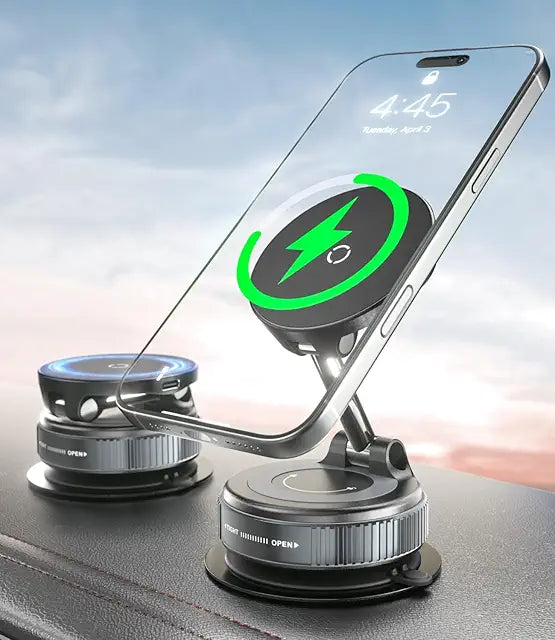 360 Degree Magnetic Phone Holder With Rotating attachment