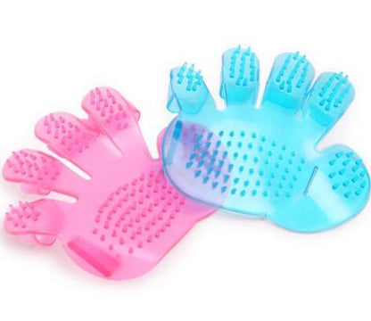 Pet finger grooming Bath massage brush - Alvioni