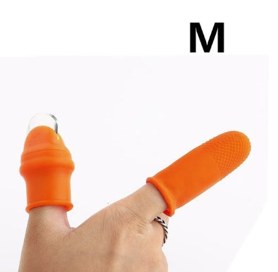 Silicone Finger Protector For Fruits Thumb Blade