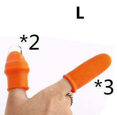 Silicone Finger Protector For Fruits Thumb Blade