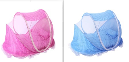 Foldable  Baby Bed Net With Pillow Net 2pieces Set - Alvioni