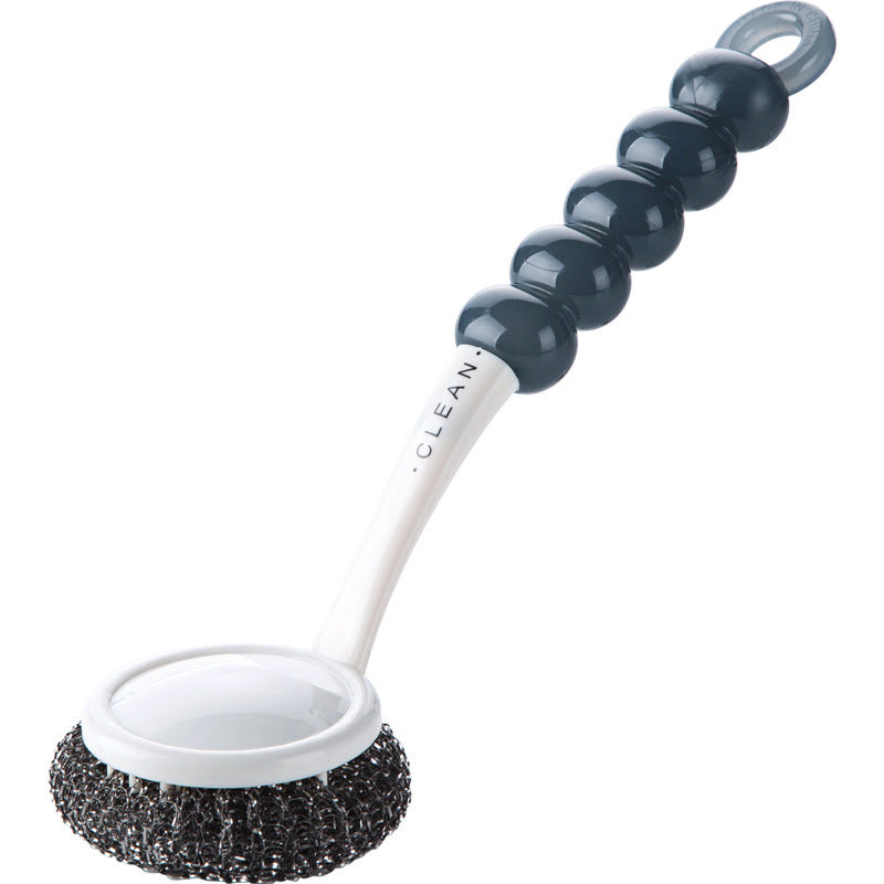 Dishwashing And Pot Washing palm Brush With Liquid Soap - Alvioni