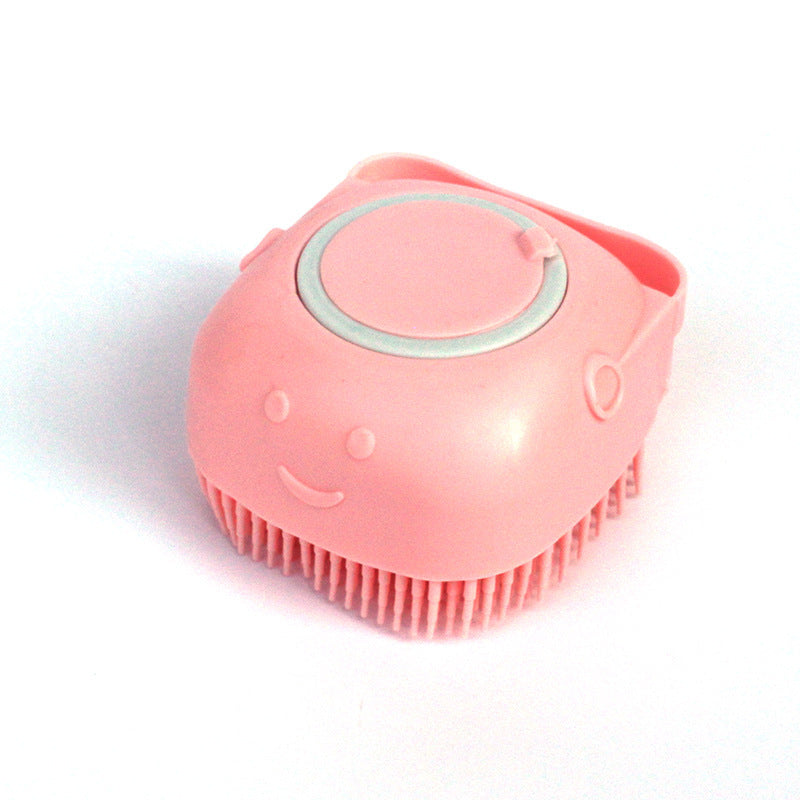 Silicone Dogs & Cat Bathroom Bath Massage  Cleaning  Brush - Alvioni