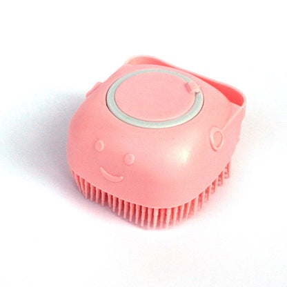 Silicone Dogs & Cat Bathroom Bath Massage  Cleaning  Brush - Alvioni
