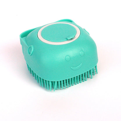 Silicone Dogs & Cat Bathroom Bath Massage  Cleaning  Brush - Alvioni